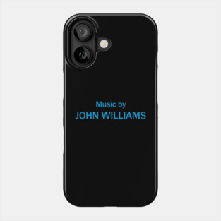 Music by John Williams Phone Case