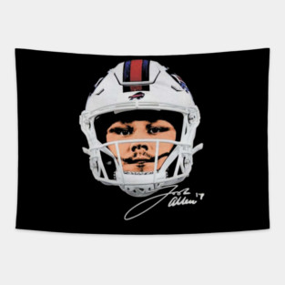 Josh Allen Big Face Tapestry