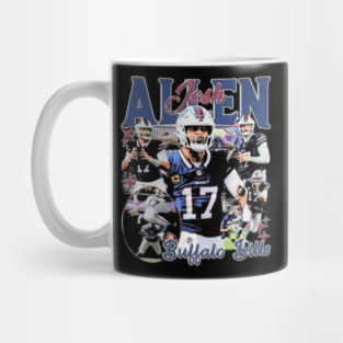 Josh Allen Retro Collage Mug