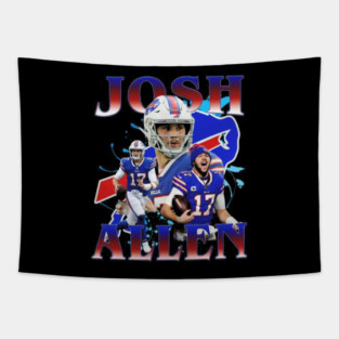 Josh Allen Vintage Retro Tapestry