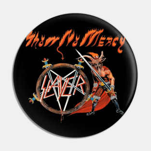 Slayer Show For Men And Women Pin