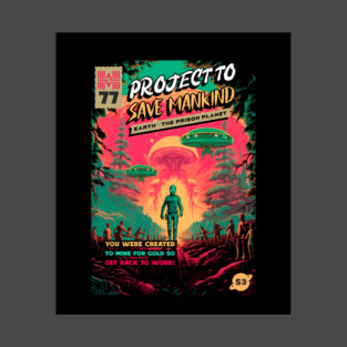 Earth The Prison Planet T-Shirt