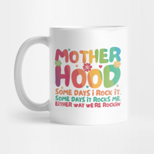 Retro Motherhood Mother's Day Mug