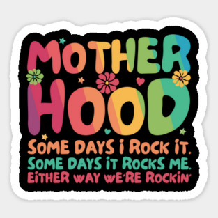 Retro Motherhood Mother's Day Magnet