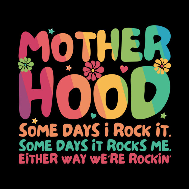 Retro Motherhood Mother's Day by The WYLD Tribe