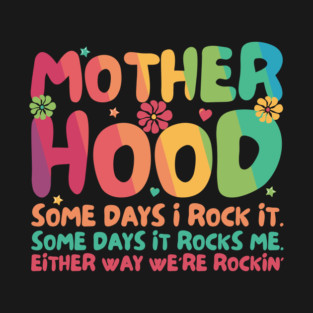 Retro Motherhood Mother's Day T-Shirt