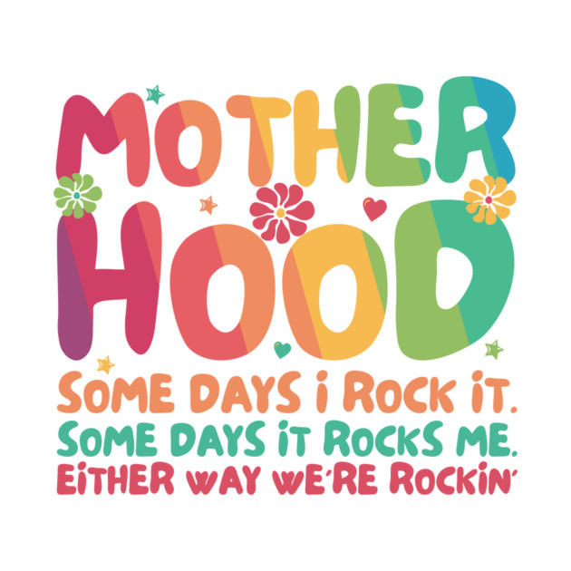 Retro Motherhood Mother's Day by The WYLD Tribe