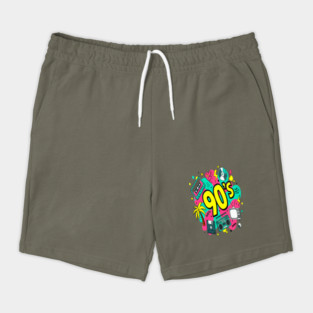 90s Throwback Tee - Rad Retro Nostalgia Bomb Shorts