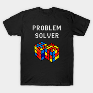 Rubik's Cube Tee - Problem Solver Puzzle Pride T-Shirt