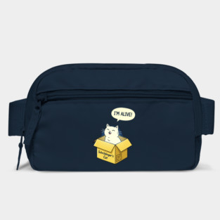 Schrödinger's Cat Tee - Paradoxically Purrfect Design Bag