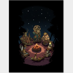 Outer Wilds Campfire Posters and Art