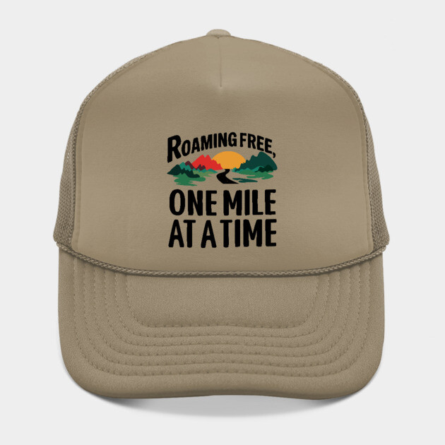 Roaming Free One Mile At a Time by DIGITAL MERCH CREATIONS