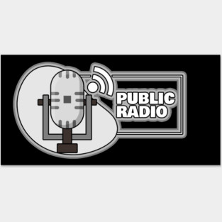 Public Radio Posters and Art