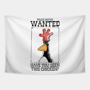 Have you seen this chicken? Tapestry