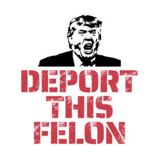 Deport This Felon Anti-Trump T-Shirt