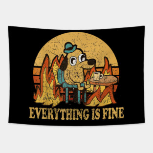 Everything Is Fine Tapestry