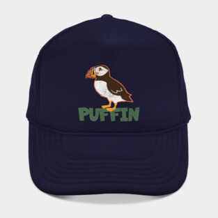 Bold Atlantic Puffin Seabird Hat