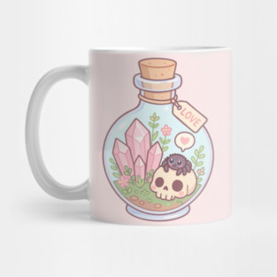 Kawaii Jumping Spider Love Mug
