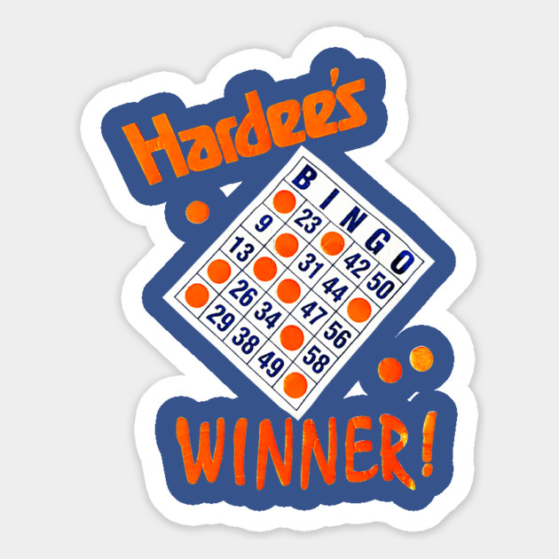 Hardee's Bingo - Vintage Magnet by nicklower