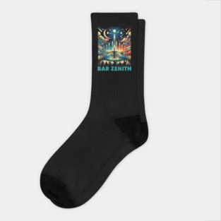 Bar Zenith In the Newest Theme park in Orlando Florida Socks