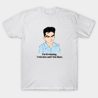 CHARLIE SHEEN FAN ART! T-Shirt