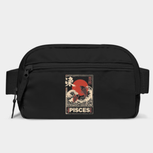 Pisces Zodiac Poster – Dreamy Japanese Koi Fish Art Print Bag