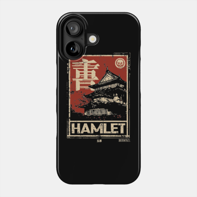 Hamlet Poster – Japanese Ukiyo-e Shakespeare Art Phone Case by TuncGK