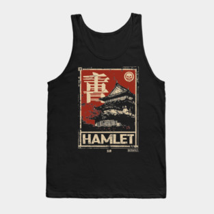 Hamlet Poster – Japanese Ukiyo-e Shakespeare Art Tank Top