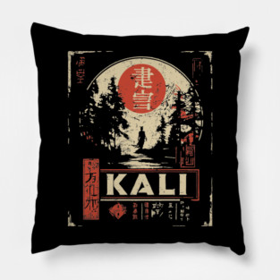 Kali Goddess Poster – Japanese Dark Divine Power Art Pillow