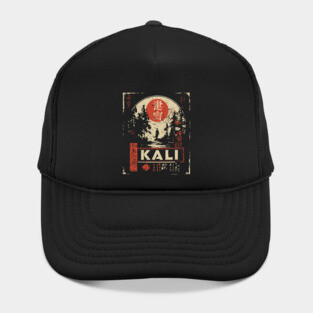 Kali Goddess Poster – Japanese Dark Divine Power Art Hat