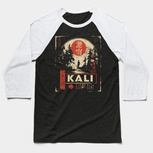 Kali Goddess Poster – Japanese Dark Divine Power Art Baseball T-Shirt