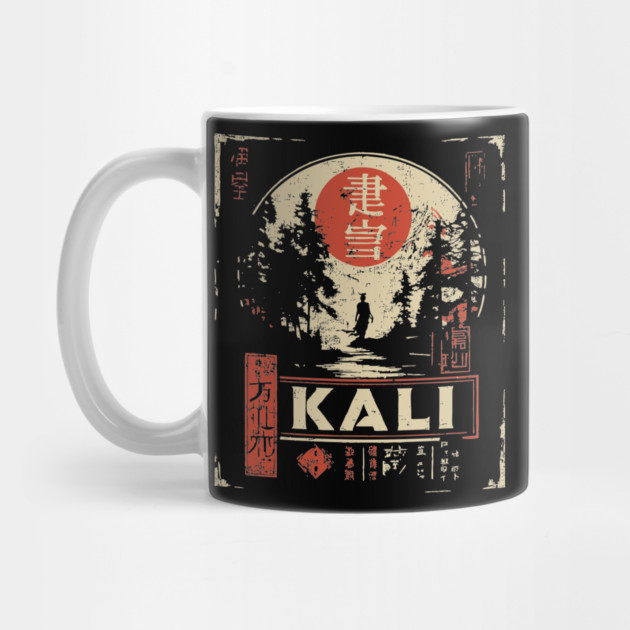 Kali Goddess Poster – Japanese Dark Divine Power Art by TuncGK