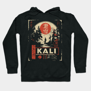Kali Goddess Poster – Japanese Dark Divine Power Art Hoodie