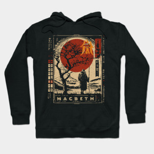Macbeth Poster – Japanese Style Shakespeare Tragedy Print Hoodie