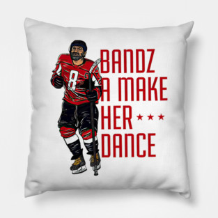 Alexander Ovechkin Washington Capitals hockey Bandz a make her dance Pillow