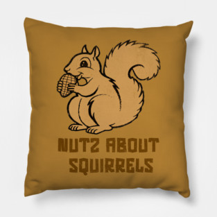 Nutz About Squirrels Pillow