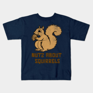 Nutz About Squirrels Kids T-Shirt