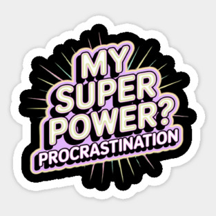 My Super Power Sticker