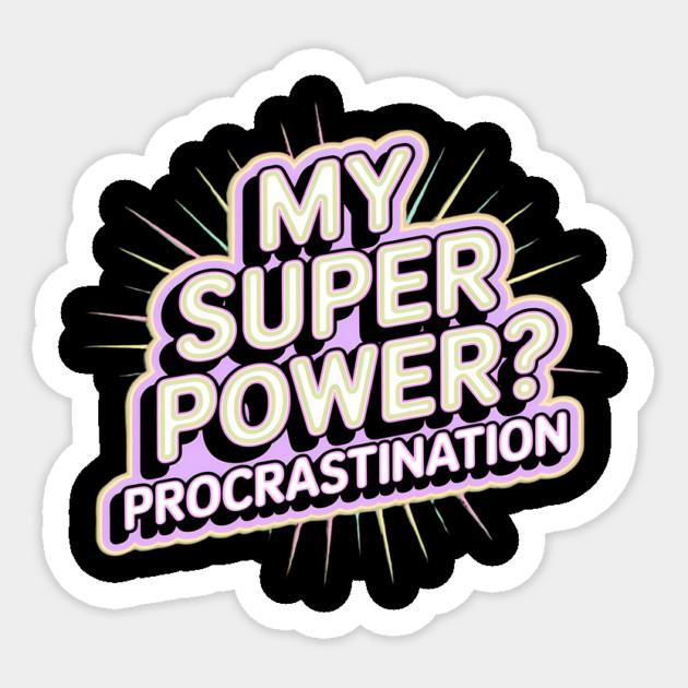 My Super Power Sticker by BA