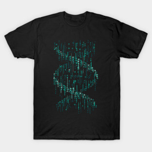 Matrix Binary Code | DNA Helix Science T-Shirt