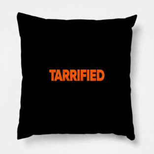 Tarrified Tee - Hilariously Haunted Freedom Future Pillow