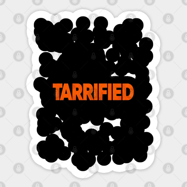 Tarrified Tee - Hilariously Haunted Freedom Future Sticker by OUTFITPAW