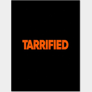 Tarrified Tee - Hilariously Haunted Freedom Future Posters and Art