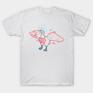 GOOSE GAME ANAGLYPH T-Shirt