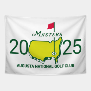 Masters Tournament Augusta Golf 2025 Tapestry