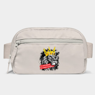 Street Art Punk Lion Bag