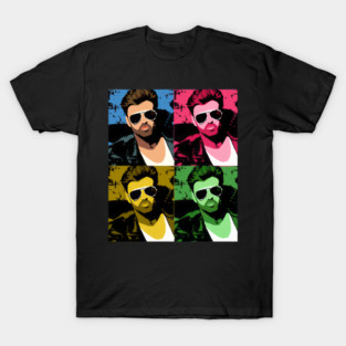 George Michael Pop Art #109 - Rascal Art #16 T-Shirt