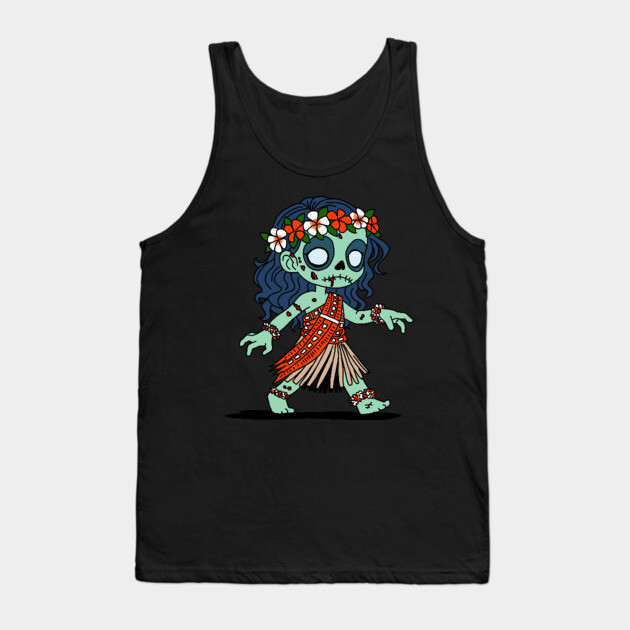 Tahitian Zombie Tank Top by H. R. Sinclair