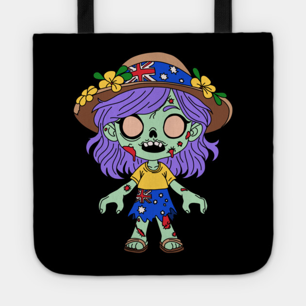 Australian Zombie Tote by H. R. Sinclair
