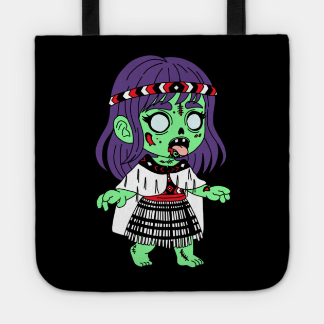 Māori Zombie Tote by H. R. Sinclair